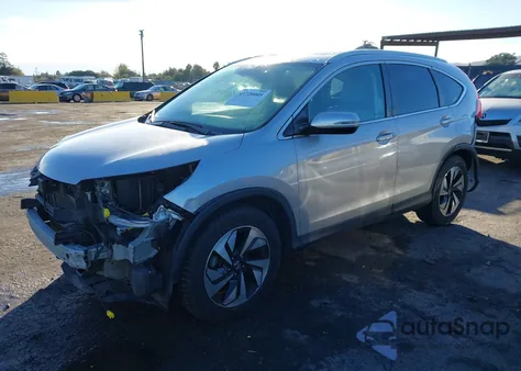 2016 Honda Cr-V Touring из США, поврежденный, VIN 5J6RM3H94GL031061